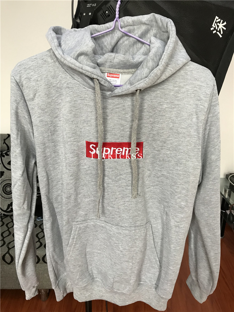 Supreme Grey Hoodie